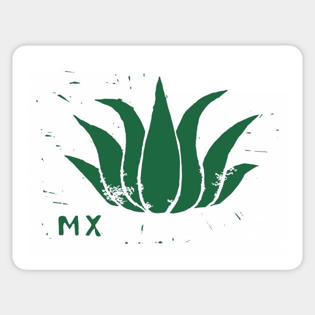 Agave Sticker by Eduardo Tejedor